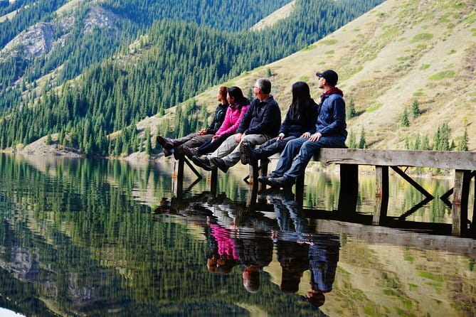 Kolsai and Kaindy Lakes with Charyn Canyons Day Trip - Kaindy Lake and its underwater forest
