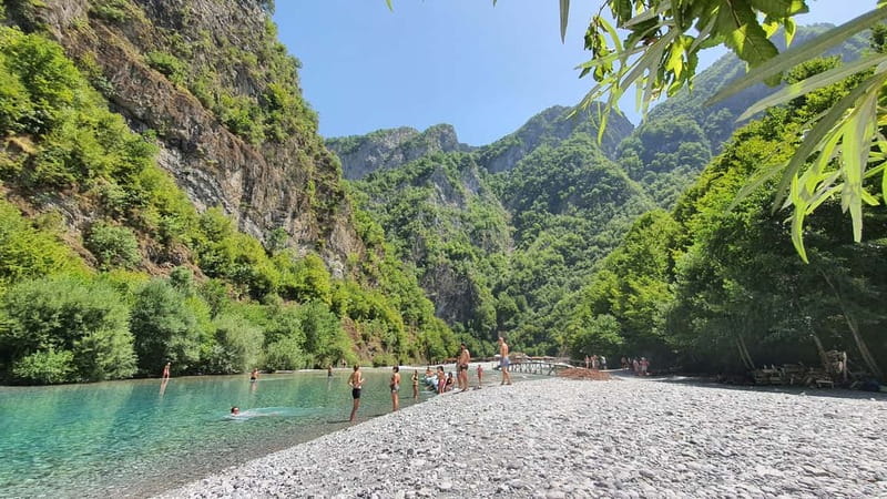 Komani Lake & Shala River Day Trip - What to pack for the rocky river beach