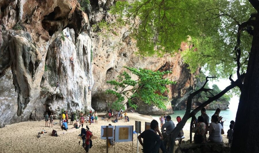 Krabi: 4 Islands Day Trip by Speedboat Including Lunch Box - Phranang Beach and the cave shrine