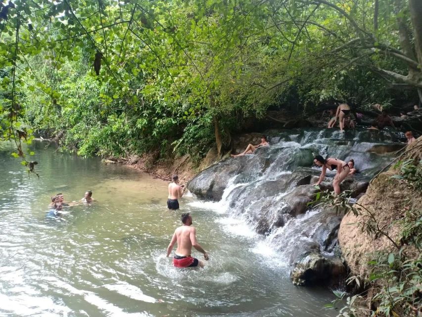 Krabi: Emerald Pool and Hot Springs Waterfall Half-Day Trip - The hot spring waterfall and its warm pools