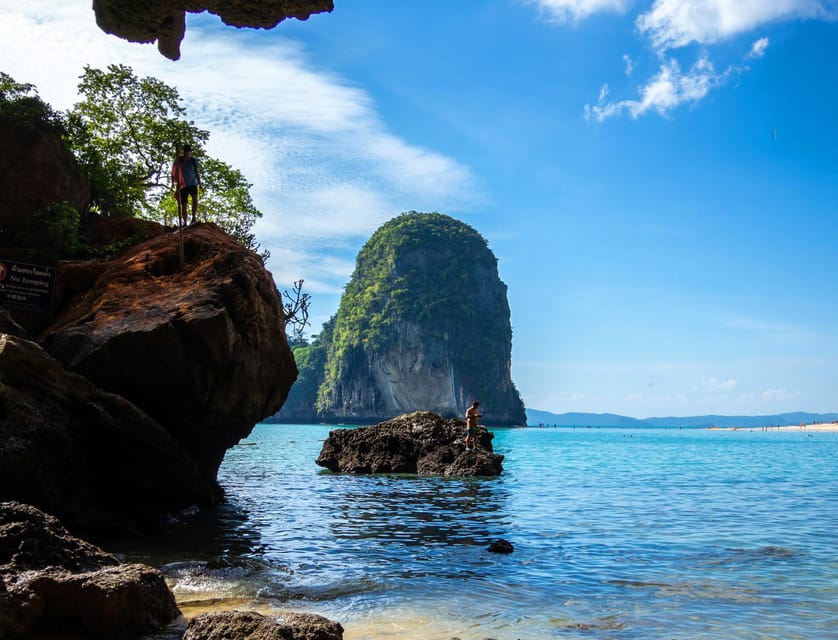 Krabi: Premium 4-Island Day Trip by Longtail Boat with Lunch - Chicken Island: good snorkeling, busy conditions