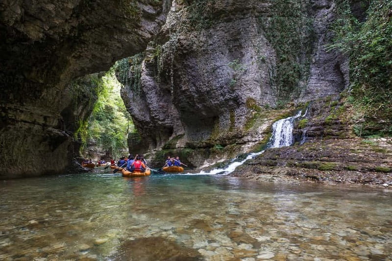 Kutaisi: Martvili Canyon and Prometheus Cave Guided Day Trip - Taking the Martvili boat