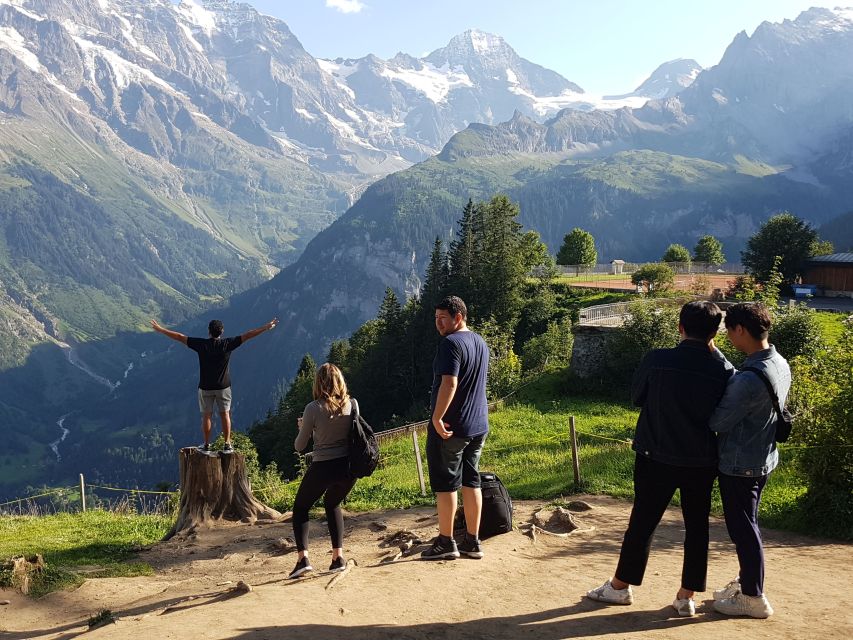 Lauterbrunnen and Mürren Small Group Day Trip - Three hours to explore at your own pace