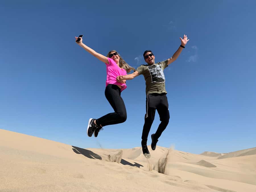 Lima: Ballestas & Huacachina Day Trip w/ Nazca Lines Flight - Huacachina Oasis and the golden dunes