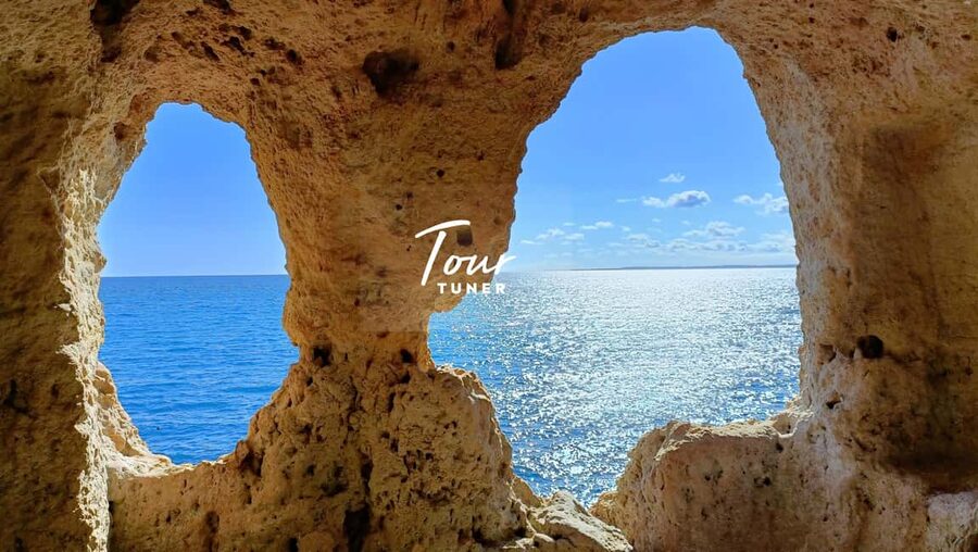 Lisbon: Day Trip To Algarve, Benagil Cave, Carvoeiro & Lagos - Benagil Beach and the cave viewpoint