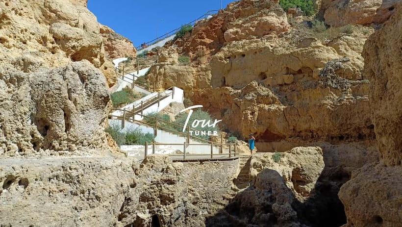 Lisbon: Day Trip To Algarve, Benagil Cave, Carvoeiro & Lagos - Algar Seco and Boneca Cave