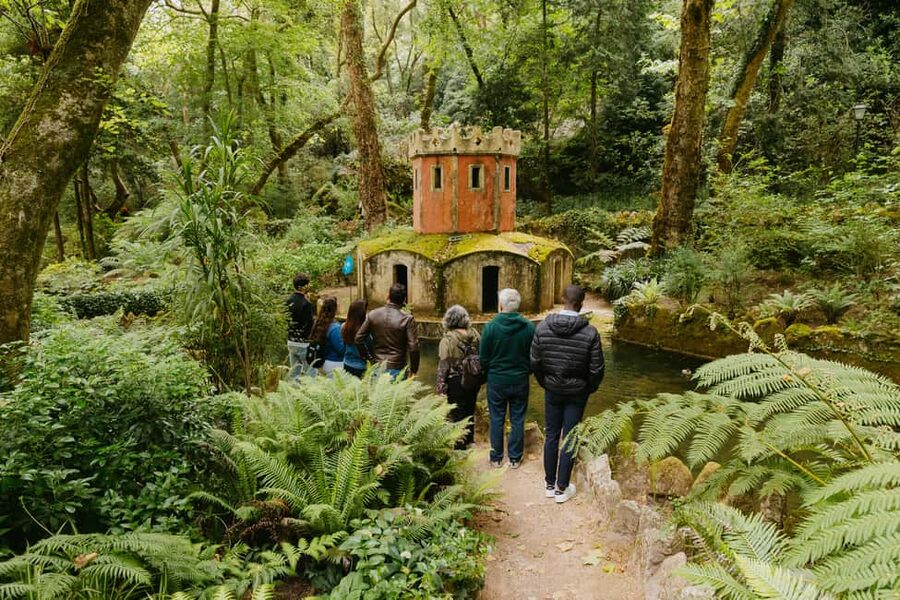 Lisbon: Pena Palace, Sintra, Cabo da Roca, & Cascais Daytrip - Pena Palace and its hilltop gardens