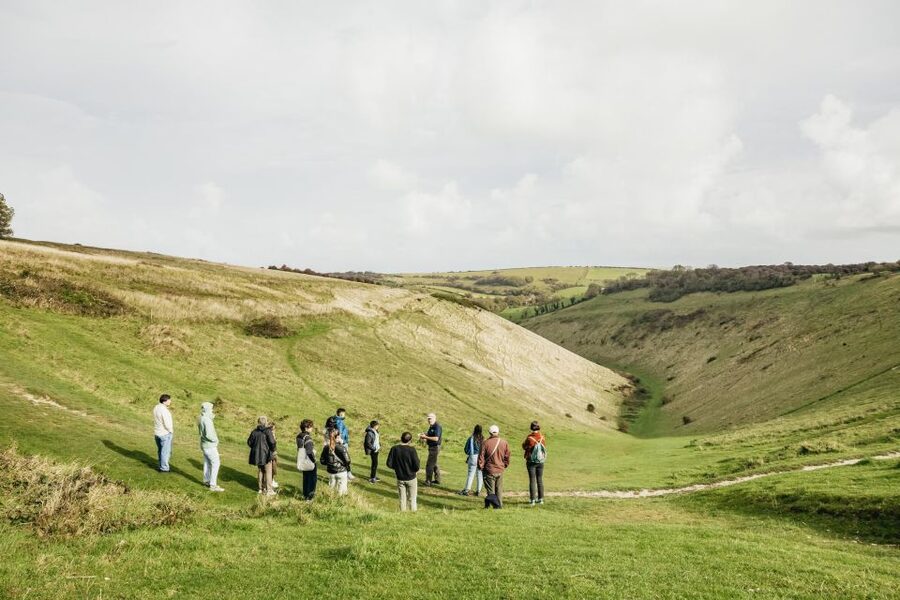 London: South Downs White Cliffs Day Trip with Train Tickets - Middle Farm for lunch, cider, and Sussex produce