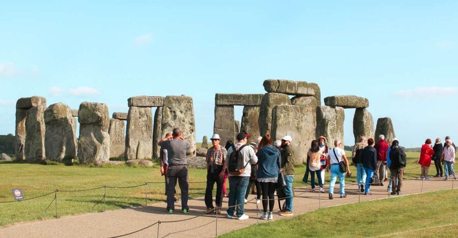 London: Stonehenge, Windsor, and Bath Day Trip by Bus - Stonehenge on Salisbury Plain