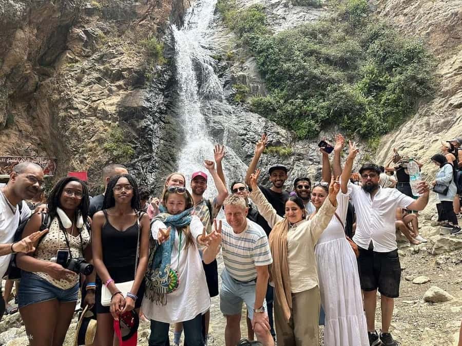 Marrakech:Atlas Mountains, Ourika Valley Day Trip,Waterfall - Walking to the Ourika waterfall
