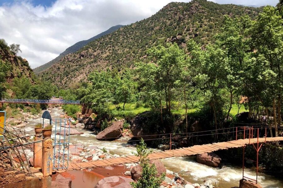 Marrakech: Ourika Valley and Atlas Mountains Day Trip - Lunch beside the river