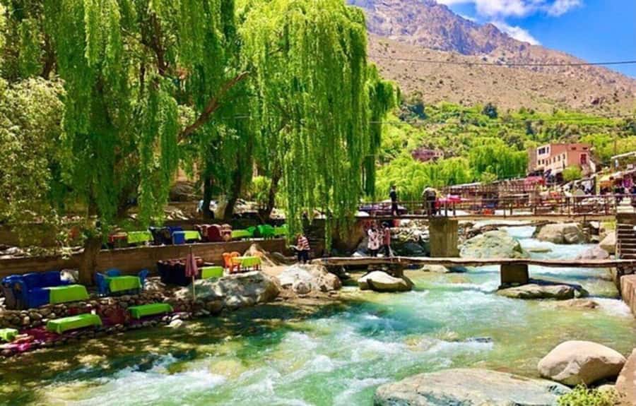 Marrakech: Ourika Valley Day Trip & Waterfalls Hike - Leaving Marrakech for the Atlas Mountains