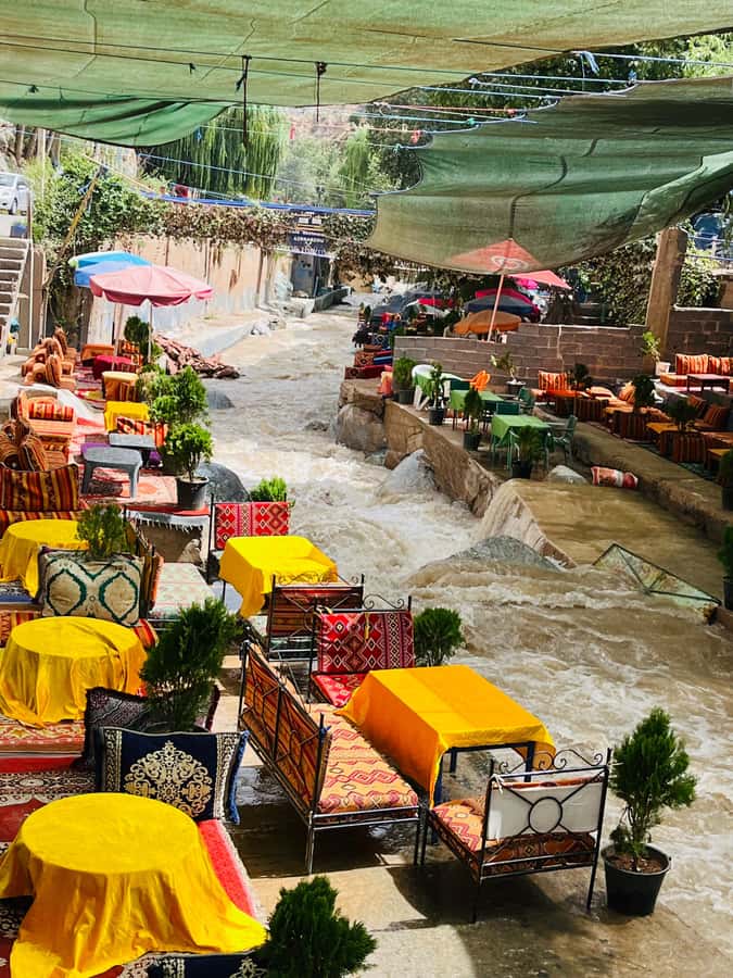 Marrakech: Ourika Valley Waterfalls & guided hike - From Marrakech to the red foothills