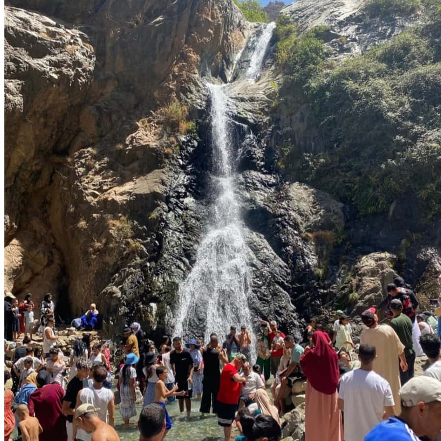 Marrakech: Ourika Valley, Waterfalls Private Trip with Lunch - A three-course lunch beside the Ourika River
