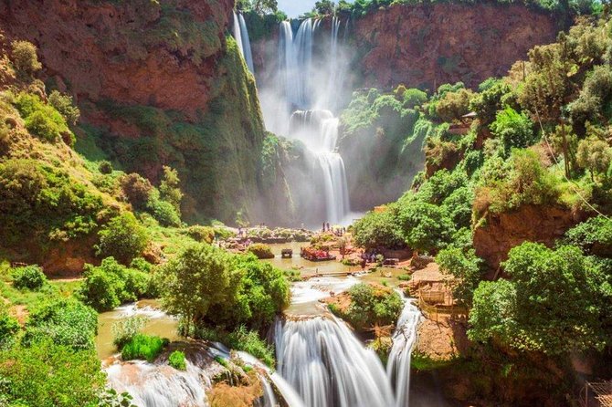 Marrakech: Ouzoud Waterfalls Guided Day Trip with Boat Ride - Meeting the Barbary macaques