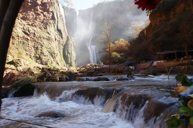 Marrakech: Ouzoud Waterfalls Guided Day Trip with Boat Ride - The boat ride at the foot of the falls