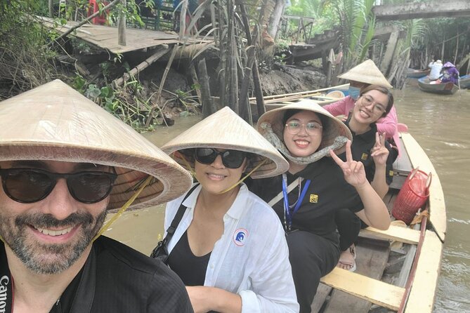 Mekong Delta Full Day Trip - My Tho & Ben Tre - VIP Private Tour - The sampan ride is the most atmospheric part