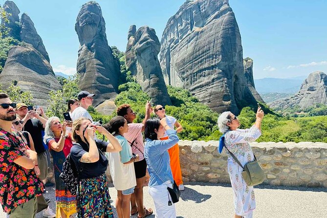 Meteora Monasteries & Caves DayTrip from Athens with Greek Lunch - Hermit Caves and Badovas