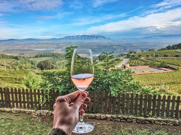 Montserrat Private Day Trip with Codorniu Cava Cellar Tasting - Creu de Sant Miquel and the best mountain view