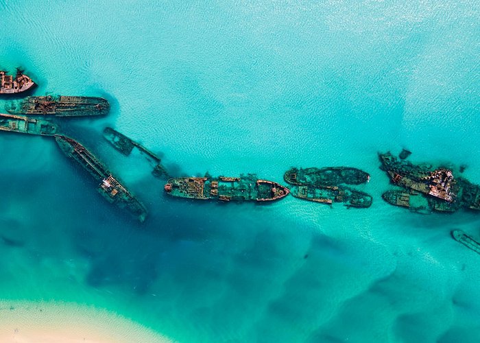 Moreton Island Day Trip (Kayak, Snorkel & Sandboard) frm Brisbane or Gold Coast - Snorkeling at the Tangalooma Wrecks
