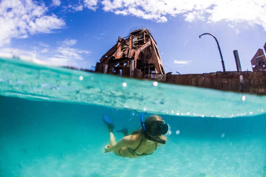 Moreton Island: Tangalooma Day Trip with Snorkeling Tour - Leaving Brisbane by ferry