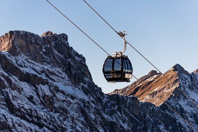 Mount Titlis Half-Day Trip from Lucerne - Glacier Cave: short, cold, and atmospheric