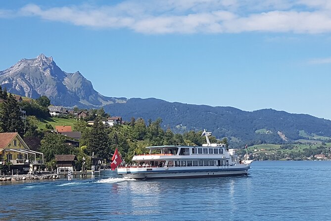 Mt. Pilatus Golden Roundtrip Small Group Day Trip from Lucerne - Lake Lucerne to Alpnachstad by boat