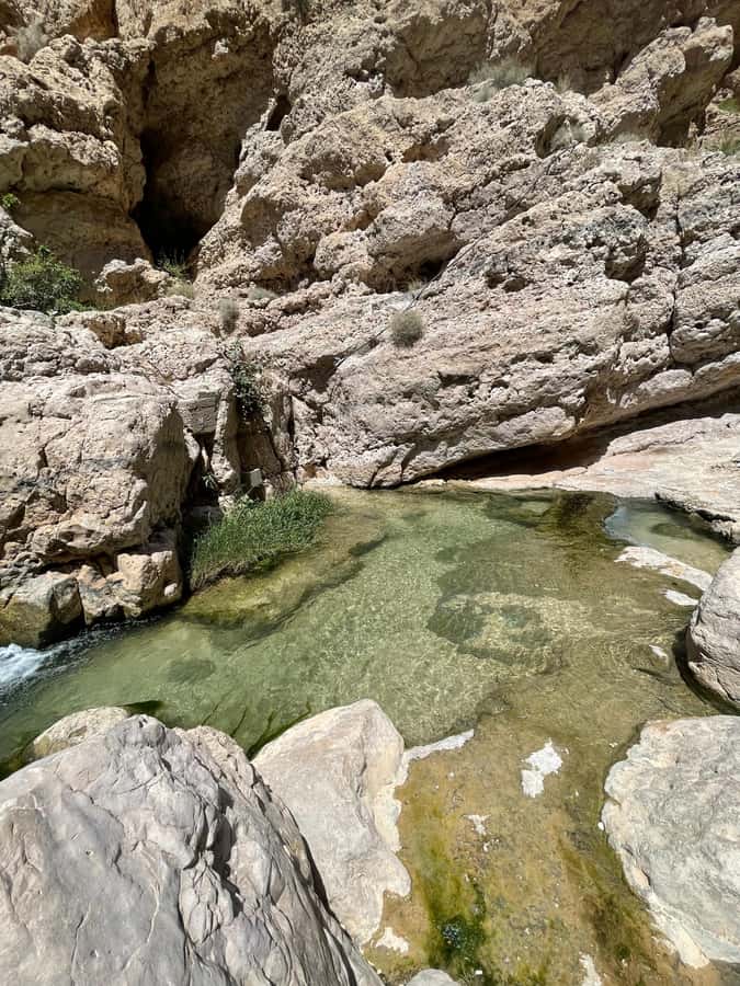 Muscat: Wadi Shab, Romantic Cave and Sinkhole Full-day Trip - Romantic Cave brings a quieter pause