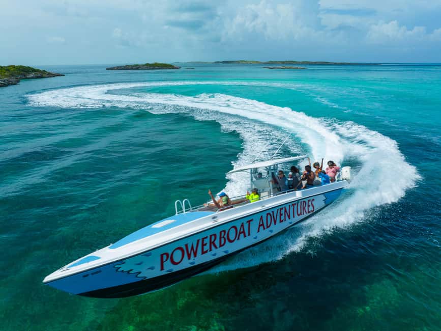 Nassau: Exuma Powerboat Day Trip - From Nassau to Ship Channel Cay by powerboat