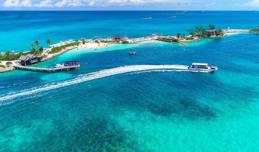 Nassau: Pearl Island Beach Day Trip and Cruise with Lunch - Kayaks, paddle boards, mats, and swimming