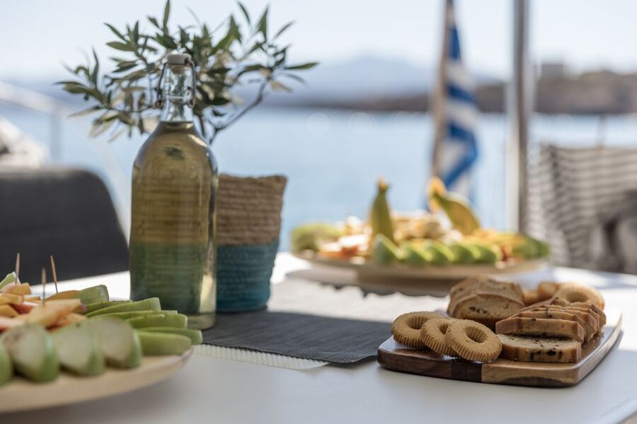 Naxos: Luxury Catamaran Day Trip with Lunch and Drinks - The route changes with wind and sea conditions