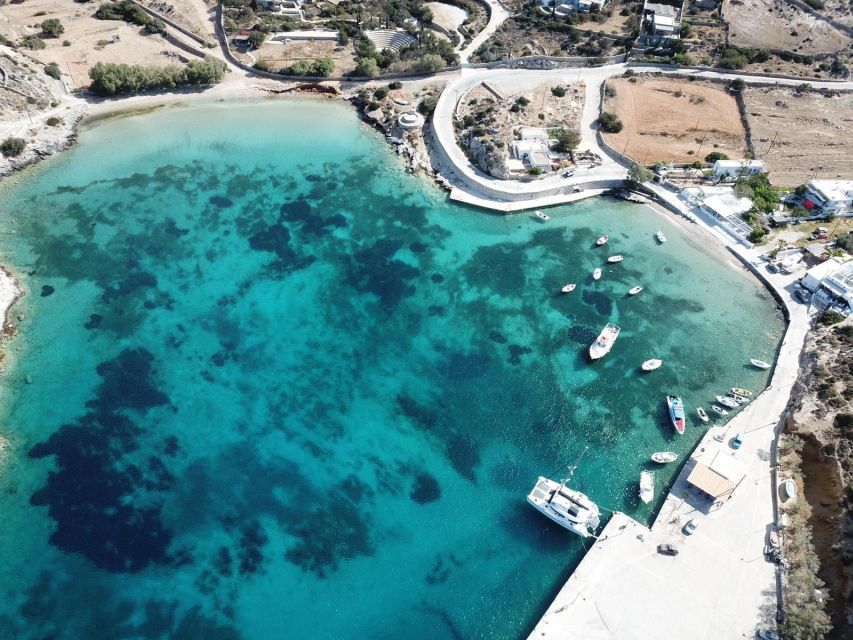 Naxos: Luxury Catamaran Day Trip with Lunch and Drinks - Greek lunch with moussaka, salad, and local products