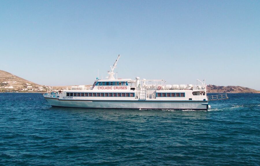 Naxos: Santorini Day Trip by Boat - The return journey to Naxos