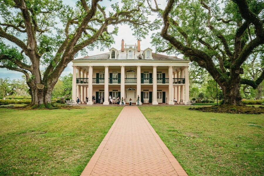 New Orleans: Oak Alley Plantation and Swamp Cruise Day Trip - Oak Alley Plantation and its famous trees