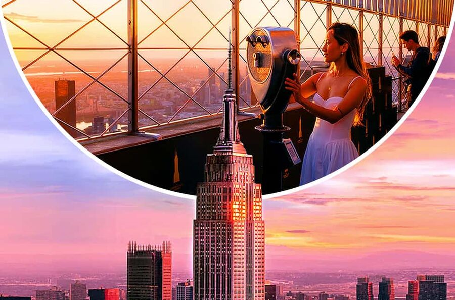 NYC: Empire State Building Tickets - Observatory & Museum - What you actually see from 86 floors up