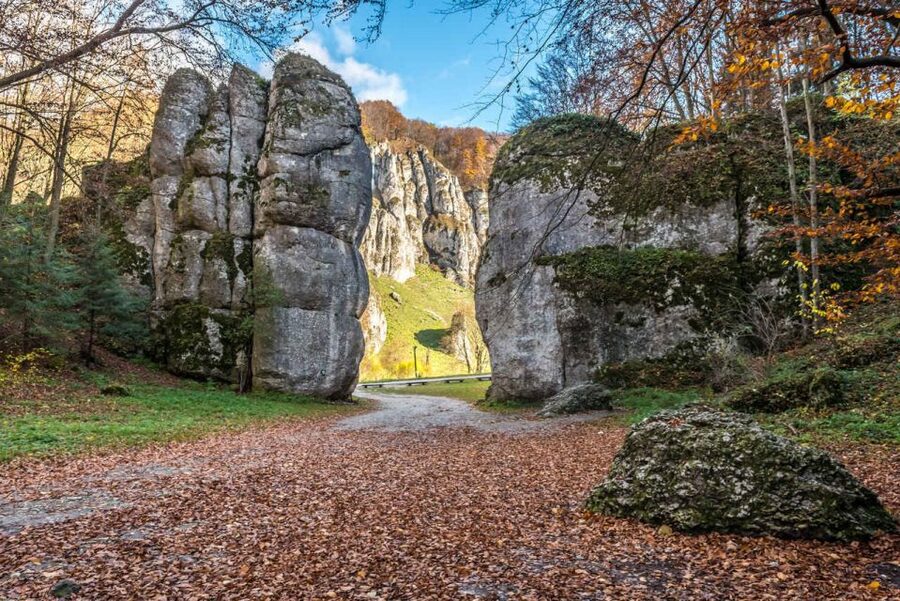 Ojcow National Park: Full-Day Trip from Krakow - Inside Grota Lokietka’s two chambers