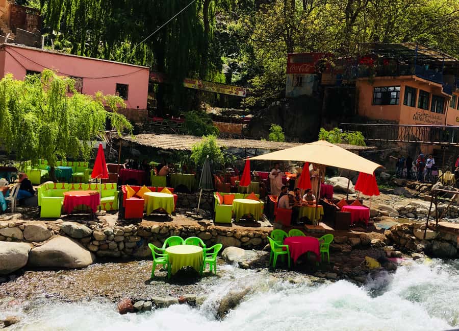Ourika Valley with Atlas Mountains Day Trip from Marrakech - Tnin Ourika market and the first taste of village life