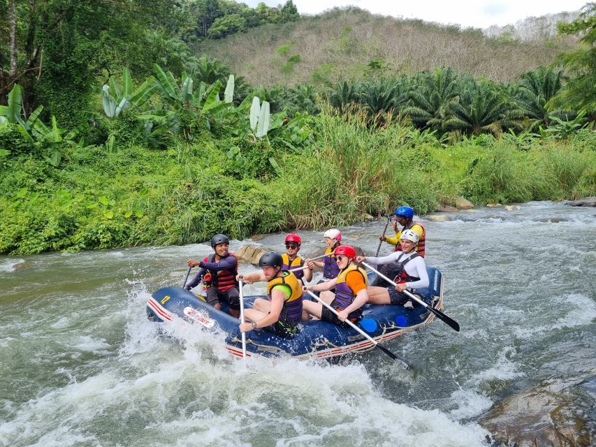 Pa Tong: Rainforest Day Trip with Cave, Rafting, ATV & Lunch - Bamboo rafting after lunch