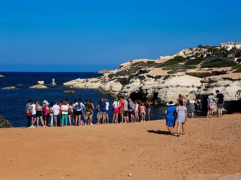 Paphos: Blue Lagoon, Aphrodite's Baths & Sea Caves Day Trip - The boat ride to the Blue Lagoon