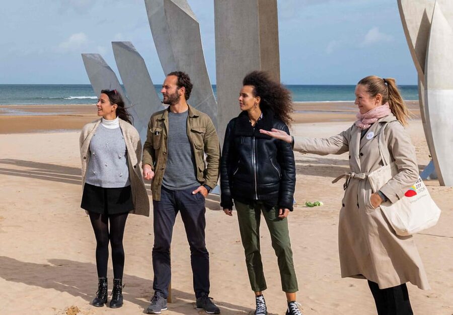 Paris: Normandy D-Day Sights Day Trip with Hotel Transfers - Omaha Beach and the limits of a one-day visit