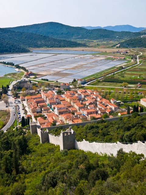 Peljesac Peninsula & Korcula Island Day-Trip from Dubrovnik - Ston combines salt, walls, and free time