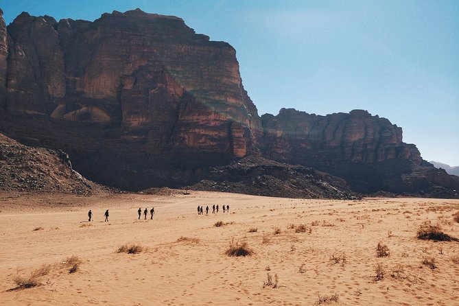 Petra and Wadi Rum Day Excursion with Hotel Collection - Two hours by 4x4 in Wadi Rum