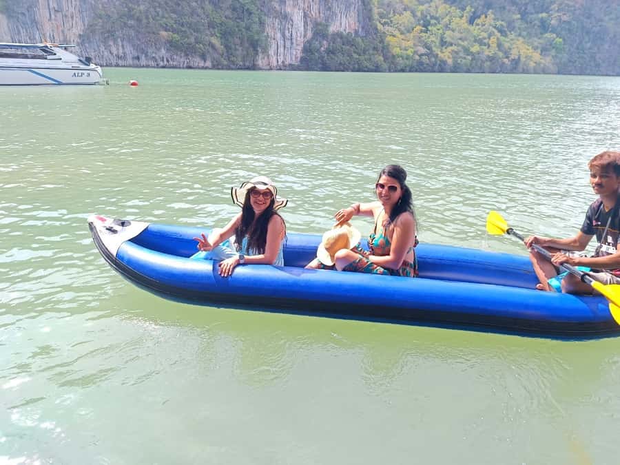 Phang Nga Bay: Private or Small-Group Day Trip - Canoeing into caves with a local paddle guide