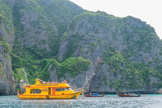 Phi Phi Islands Adventure Day Trip w/ Seaview Lunch by V. Marine - Maya Bay is famous, beautiful, and crowded