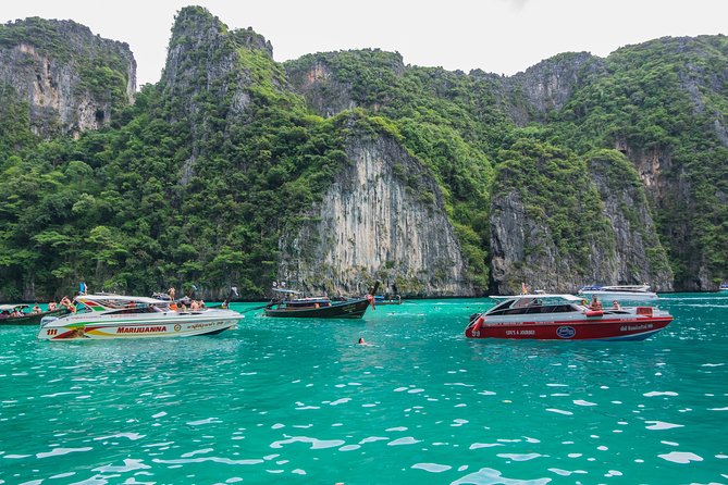 Phi Phi Islands Adventure Day Trip w/ Seaview Lunch by V. Marine - Royal Phuket Marina sets the tone