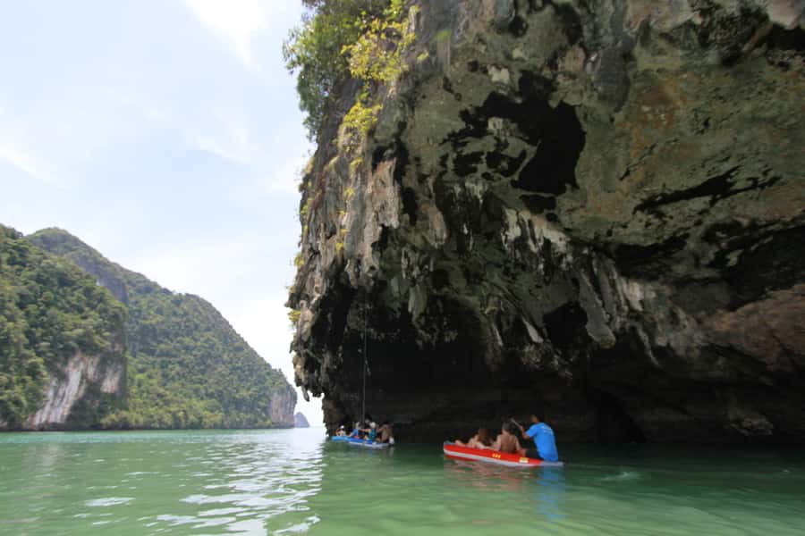 Phuket: James Bond and Khai Islands Day Trip by Speedboat - Canoeing through Hong Island