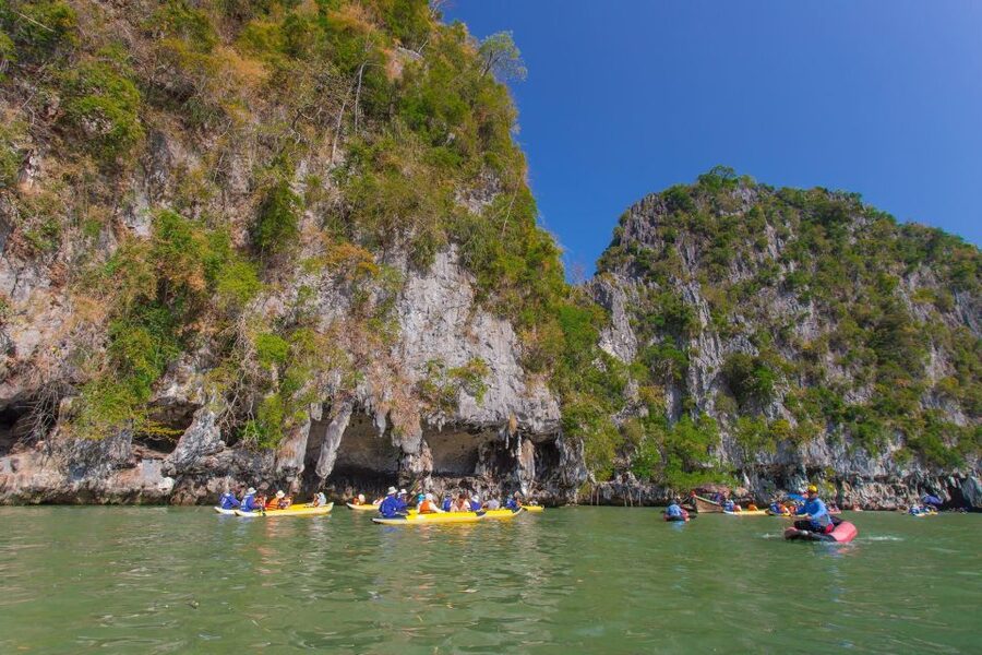 Phuket: James Bond and Khai Islands Day Trip by Speedboat - Khai Island: the beach and snorkeling stop