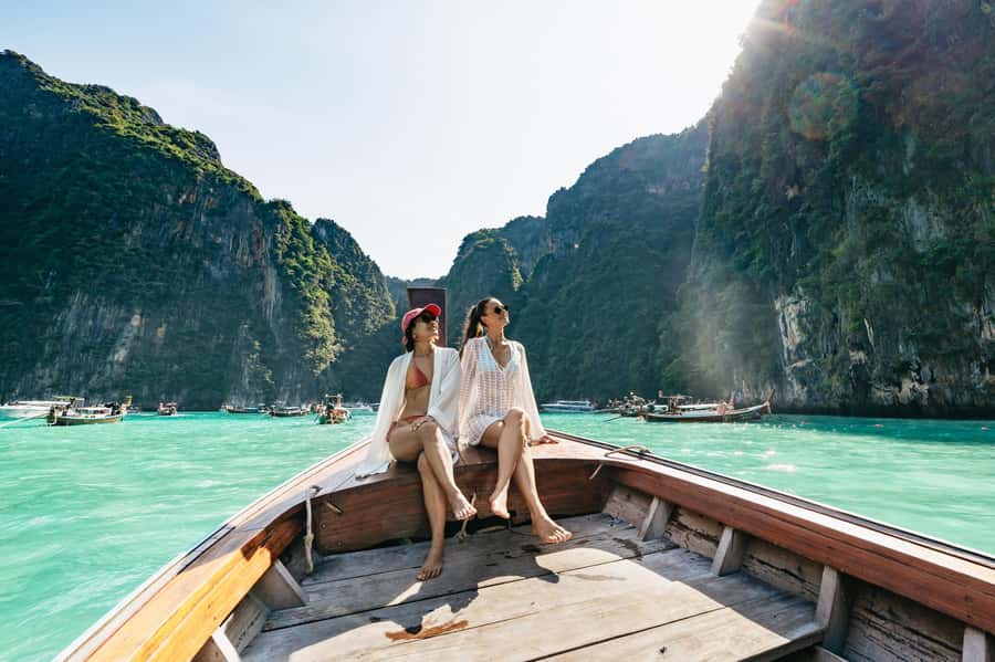 Phuket: Phi Phi Islands Day-Trip by Speed Catamaran - Viking Cave and the water activities