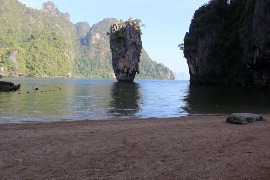 Phuket: Phi Phi & James Bond Island Combo Day Tour w/Lunch - Canoeing through Phang Nga Bay’s caves