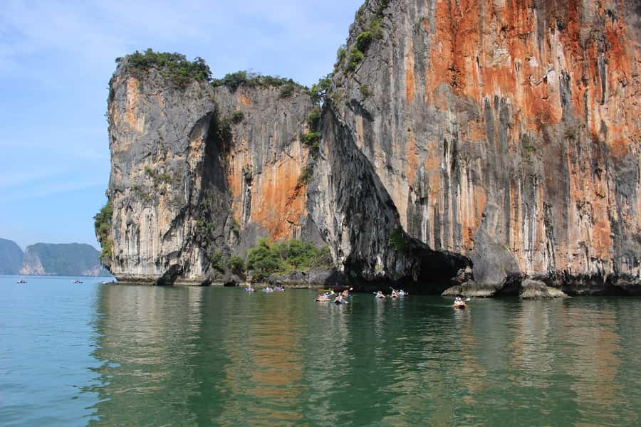 Phuket: Phi Phi & James Bond Island Combo Day Tour w/Lunch - Visiting Koh Panyi, the stilt village